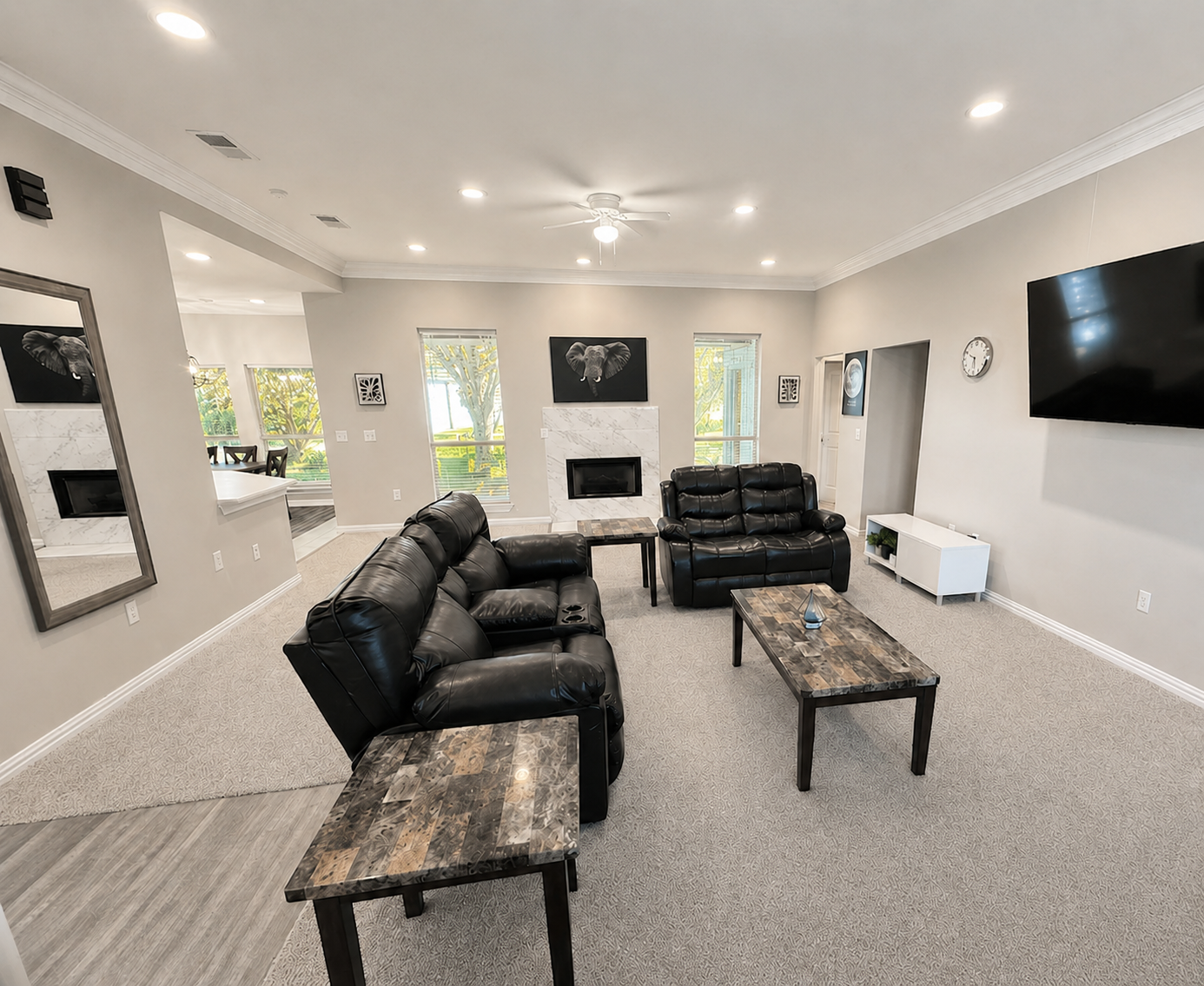Tranquil Retreat main living room