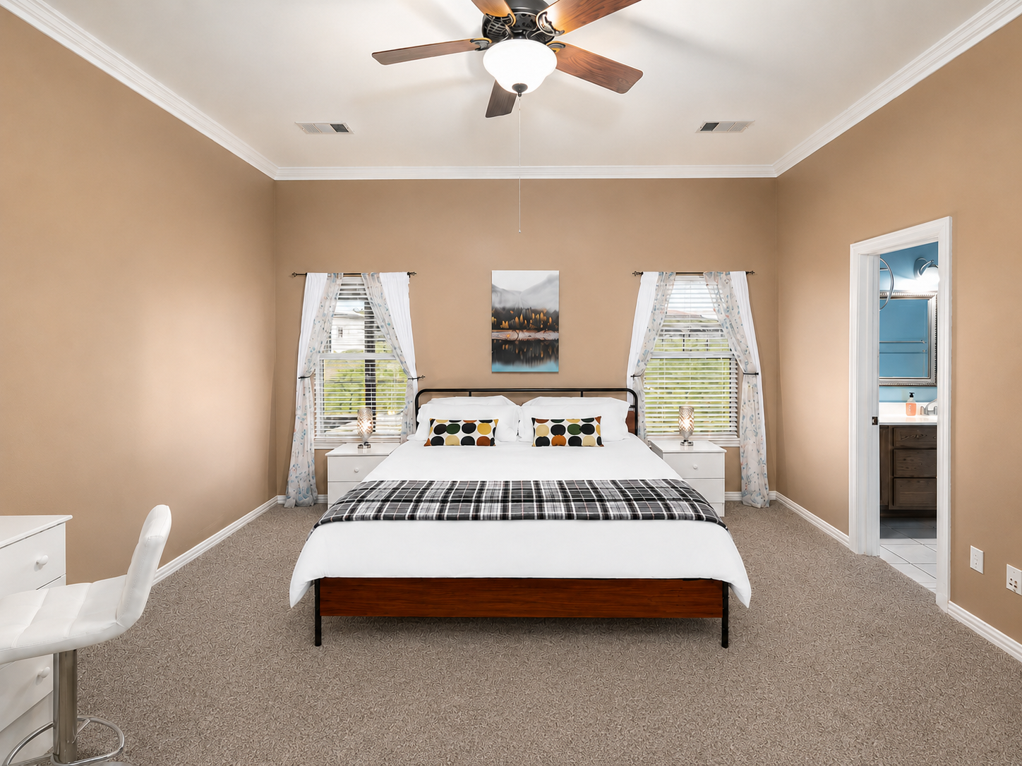 CountryView master bedroom