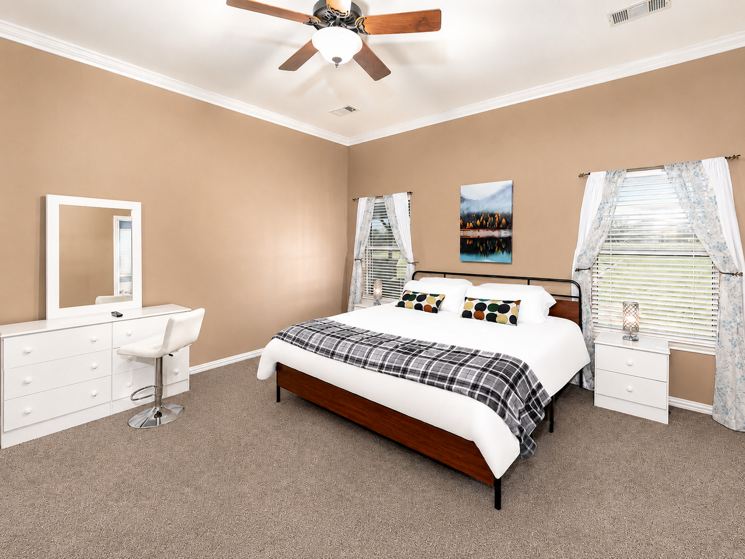 CountryView second view of master bedroom