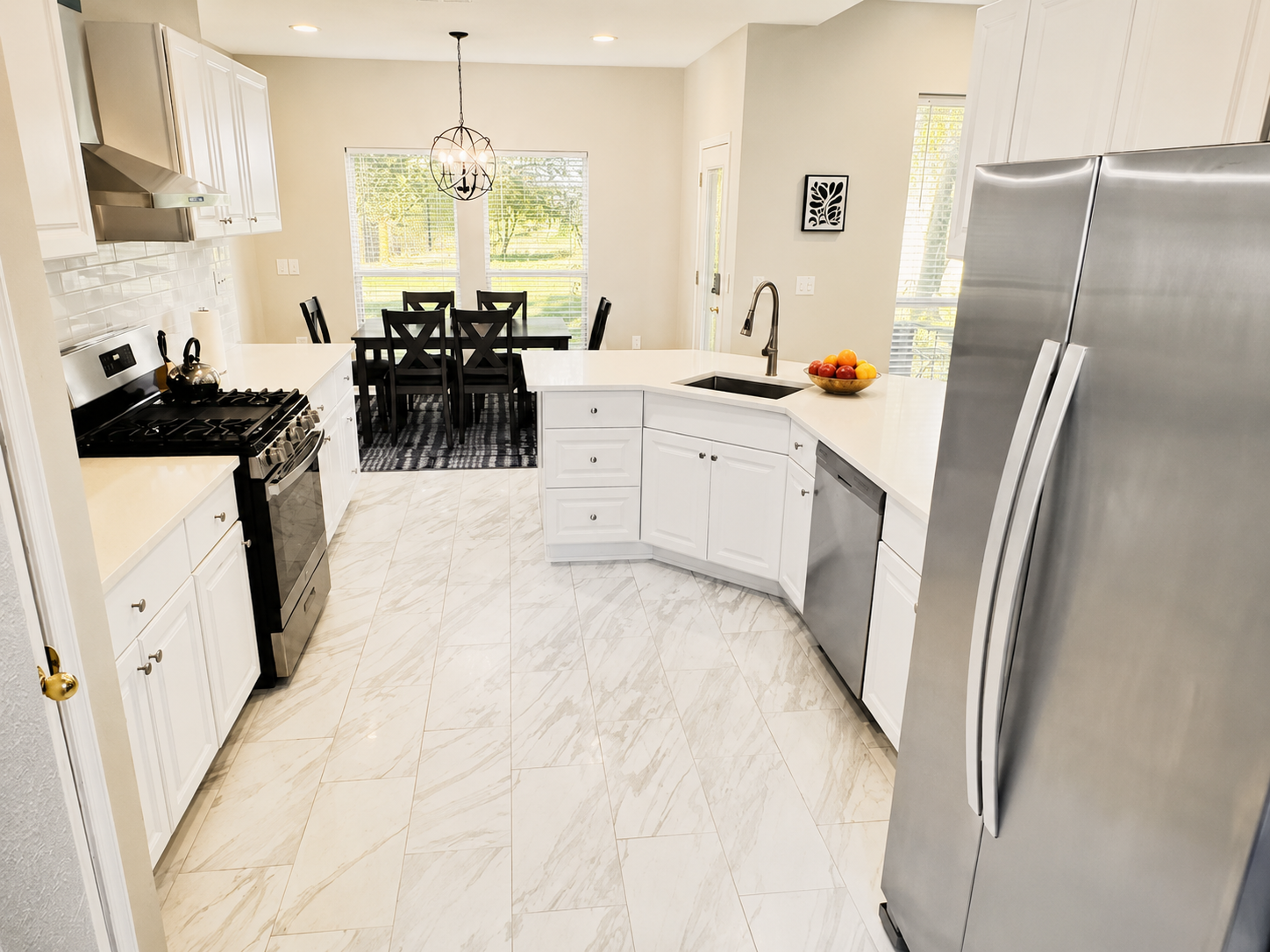 Tranquil Retreat kitchen