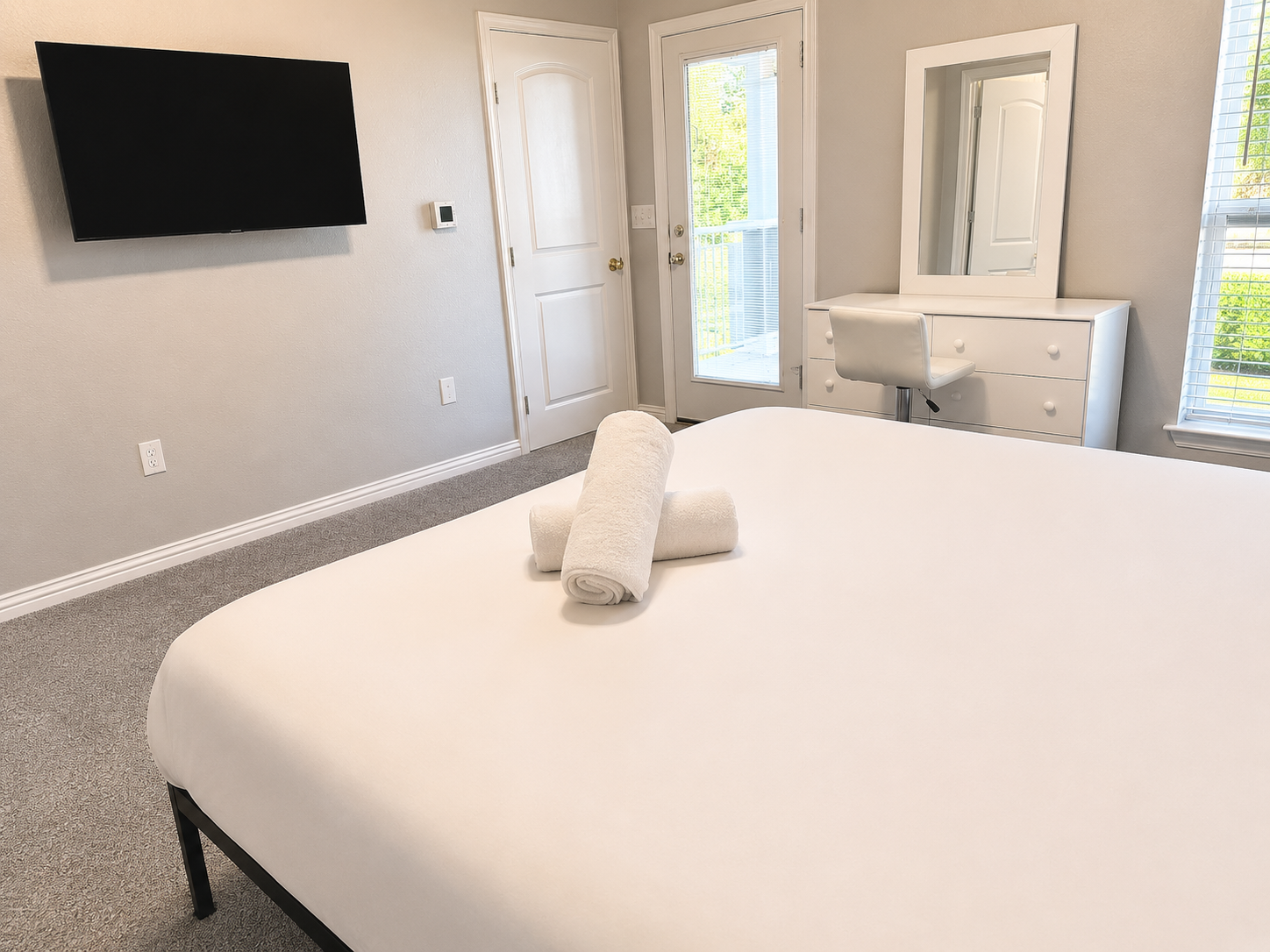 Tranquil Retreat second view of master bedroom